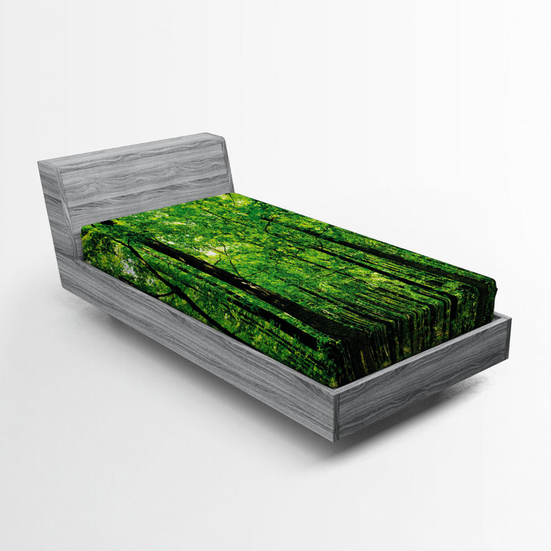 Drap ajusté nature, Drap-housse de taille simple