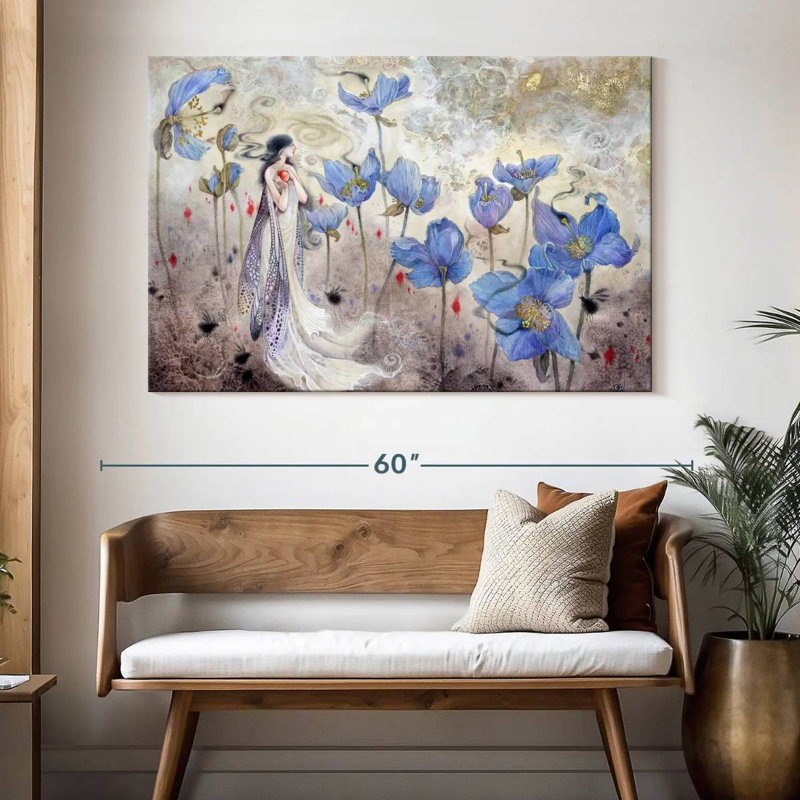 Kelan Descants, 34" H x 51" W