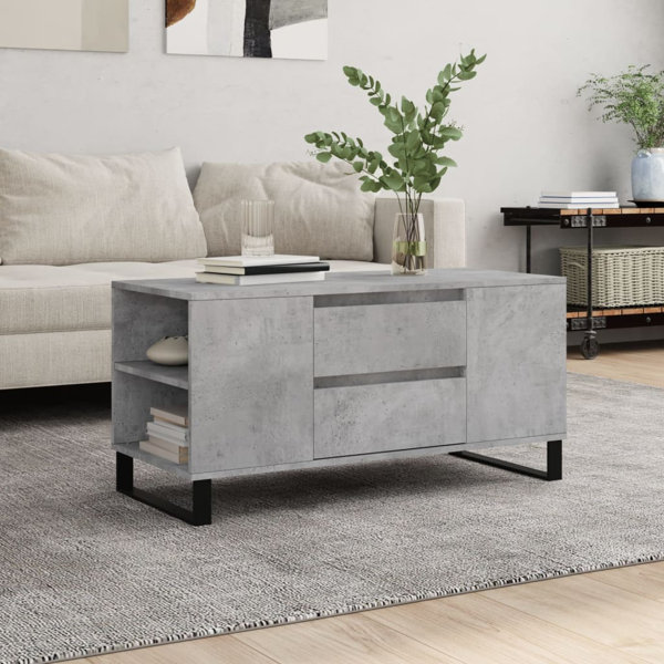 17 Stories Mikalai Sled Coffee Table with Storage | Wayfair.co.uk