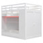 Full Size Loft Bed With Drawers, Shelves, And LED Lighting For Enhanced Storage And Comfort-1679774562