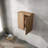 12" Bathroom Side Cabinet, 2-Soft Close Doors, Float Mounting Design, 12*2(KD-Packing)
