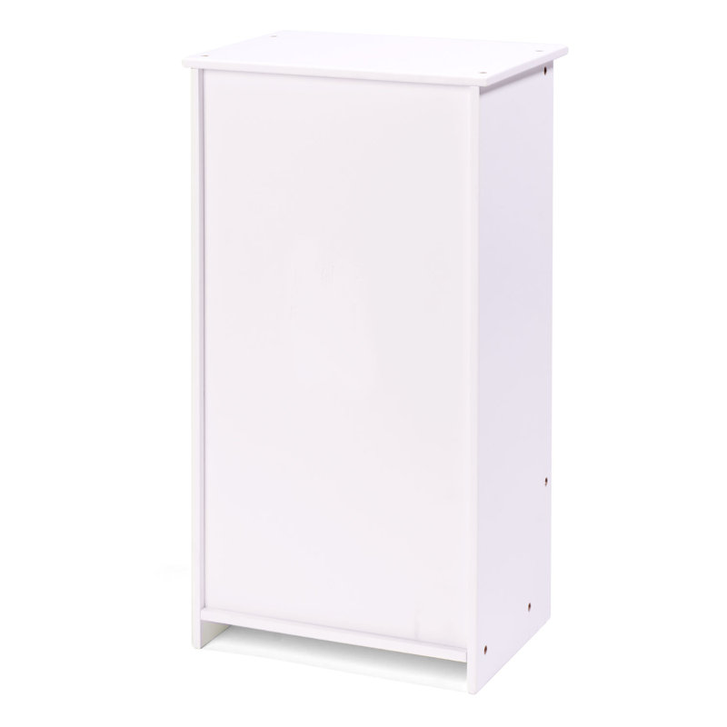 Doll Armoire with Pink Gingham Fabric