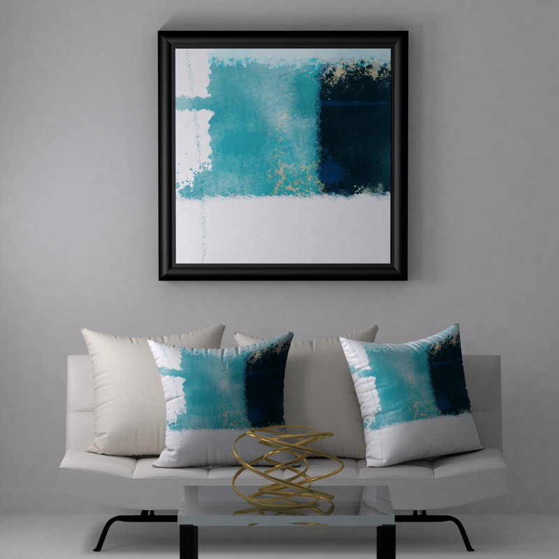 Housse de coussin carrée/insert, 20 po X 20 po