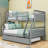 Kids Twin Over Full Bunk Bed with Trundle-69400052