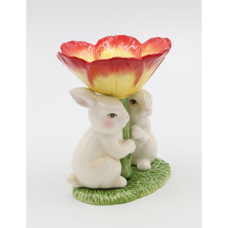 5'' H Ceramic Tabletop Tealight Holder