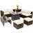 Jalyza 6 - Person Patio Conversation Set with Cushions-1541736610