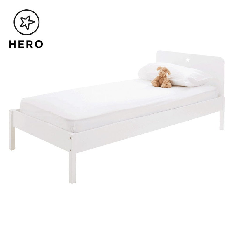 Star Bright Single Bed, White