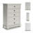 Dadrianna 34.13'' W 5 - Drawer Dresser