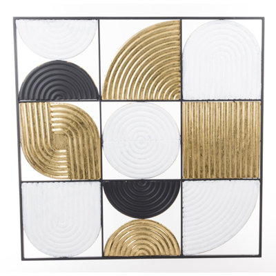 Glam Wall Decor on Metal