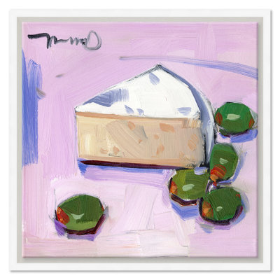 Cheese & Olives Print by Joseph Mota