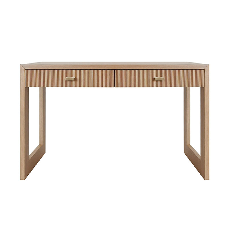Bureau d'écriture rectangulaire L 48 po Larkin, Chêne naturel