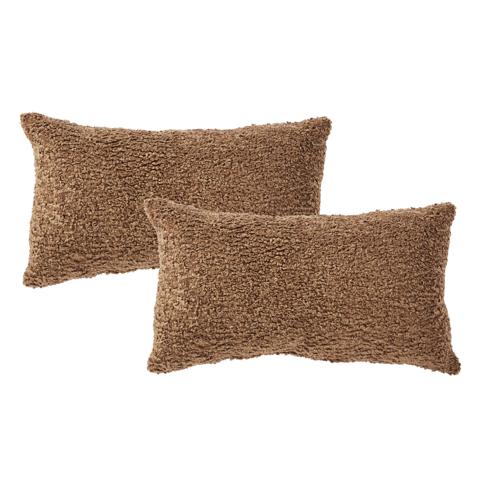 Zavia Lumbar Throw Pillow, 12" x 18", Zazzle Taupe