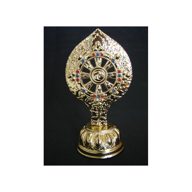 Sculpture roue de transmigion pour protection