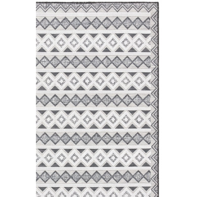 Kenenth Performance Geometric Indoor/Outdoor Area Rug