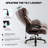 600LBS Big And Tall Office Chair For Heavy People, Extra Wide Seat And Adjustable Lumbar, Heavy Duty Executive Chair With High Back, Large Computer Desk Chair Comfortable For Home Office-226510527