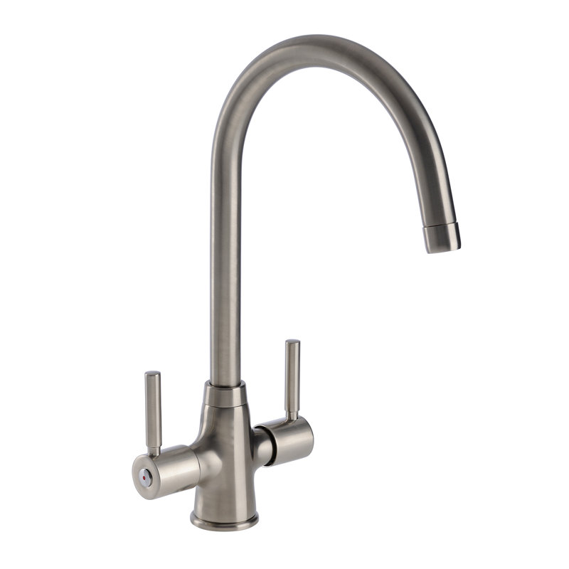 Abode Designs Rochelle Kitchen Faucet, Brushed Nickel