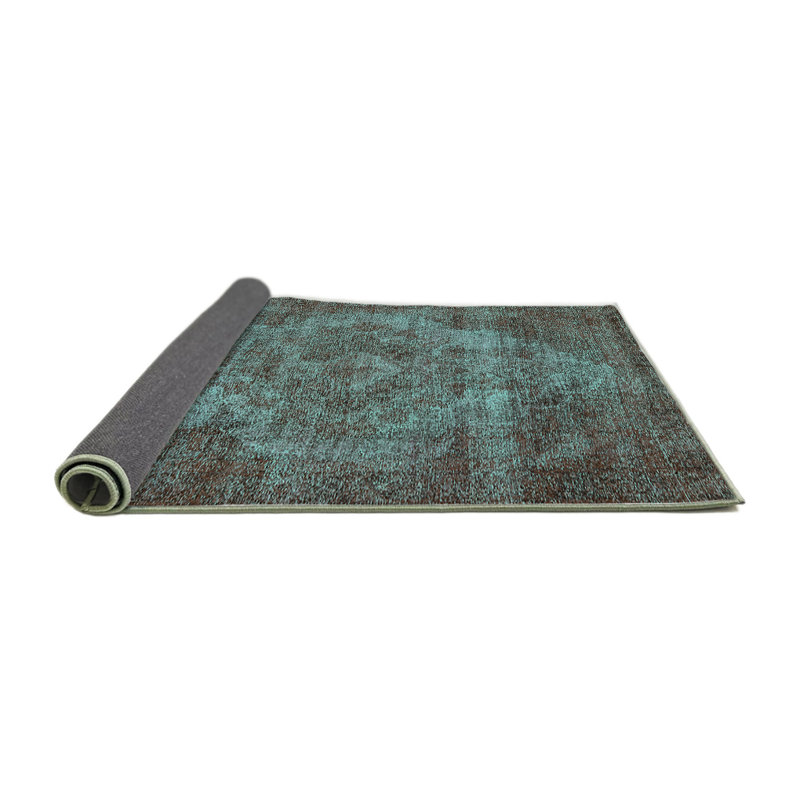 Tapis oriental en laine et polyester tissé à la machine Dalana, Carré 6 pi