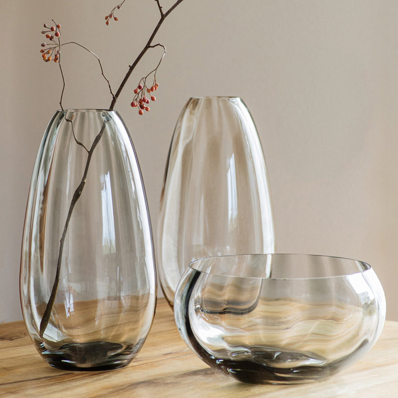 Vase moyen en verre Bolla, Tortue