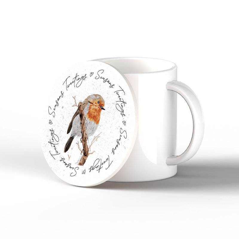 Ceramic Round 1 Piece Coaster