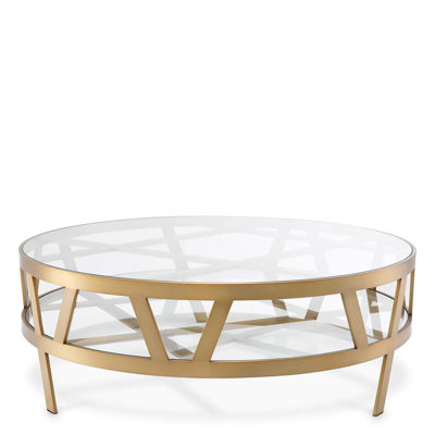 Billinghurst Glass Top Single Coffee Table