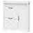 Narrow Shoe Storage Cabinet with Adjustable Side Cabinet-207314657