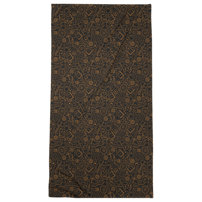 Katelyn Elizabeth Beach Towel, Orange/White/Gray