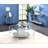 48'' Glass Top Console Table