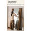 Zen-Style Vintage Pine Explosion-Proof Full-Length Mirror-129862365