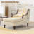 Oversized Chaise Lounge Chair with Wide Seat, Upholstered Sleeper Armchair with Storage Pockets, High Back Reading Sofa for Living Room and Bedroom-147622337