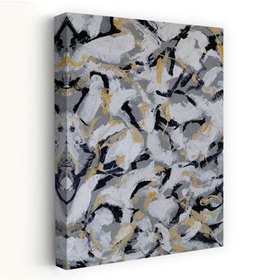 Contemporary Art Abstract Contemporary Wall Art by Michael Cross - Wrapped Canvas Print