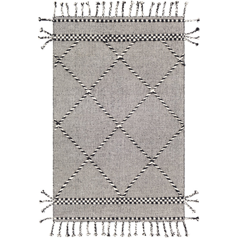 Williamsburg Wool Southwestern Indoor Rug, Rectangle 5' x 7'6"
