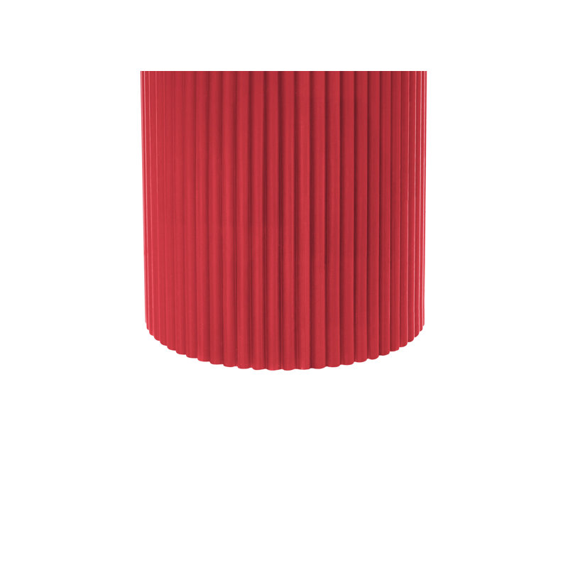 NOISETTE Decorative Accent Candle, Red