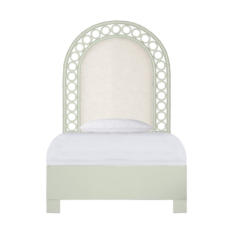 Solana Standard Bed, Twin Extra Long, Celery Green