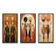 Alien Goddess Vintage Dreamscape Illustration VII - Abstract Portraits Art Set Of 3 Pieces-16533410-16533411