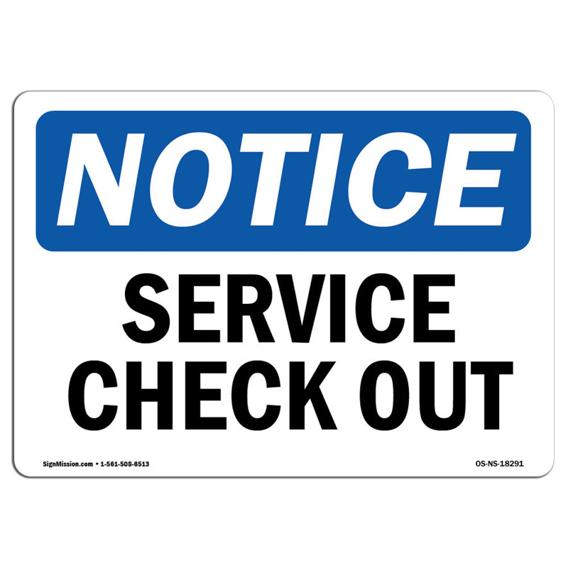 Service Check out