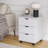3-Drawer Vertical Filing Cabinet With Casters (Non-Assembled)-898427394