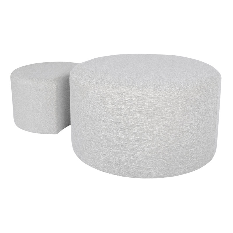 Upholstered Nesting Coffee Tables