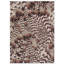 Wool Animal Print Area Rug in Black/Ivory/Brown-74187232