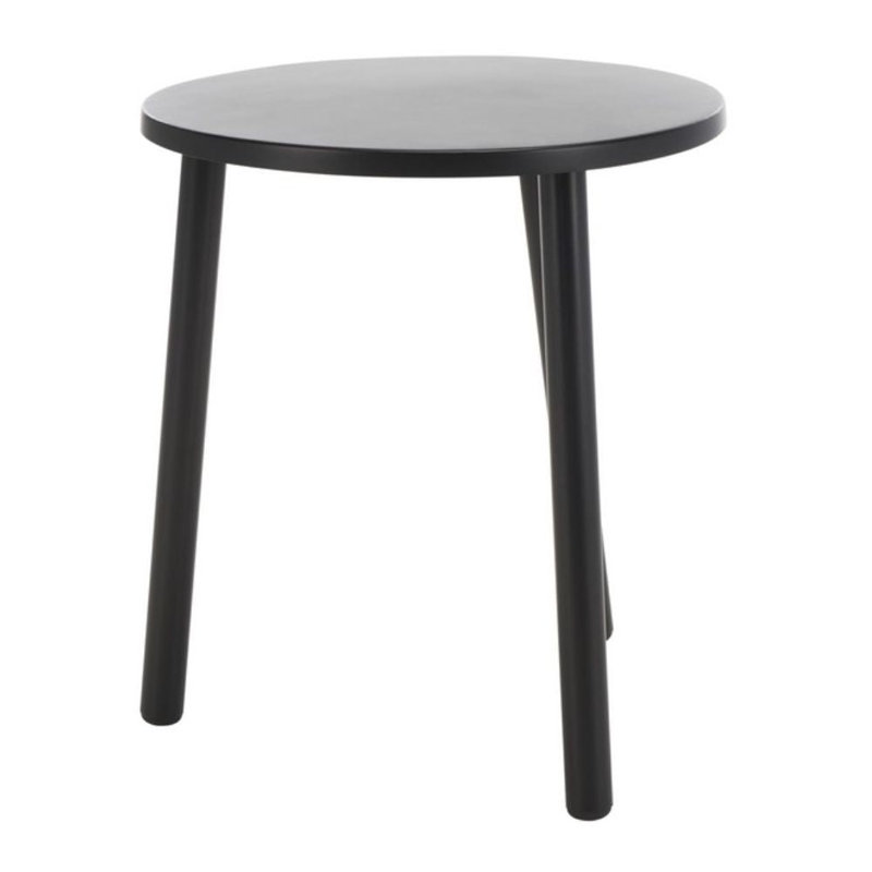 Table de bout à 3 pieds en fer Ivitrio de 17,75 po de hauteur