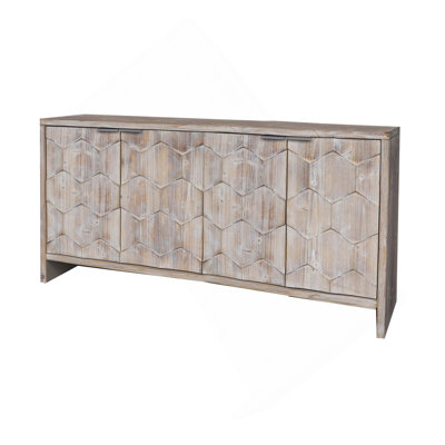 Fieldston 4-Door Accent Cabinet by Latitude Run
