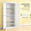 Armoire de cuisine autoportante de style moderne, armoire de cuisine, armoire de rangement avec portes et tablettes-621596574