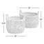 Emlyn Rattan Basket Set With Handles