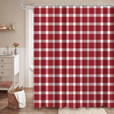 Rideau de douche Red Buffalo