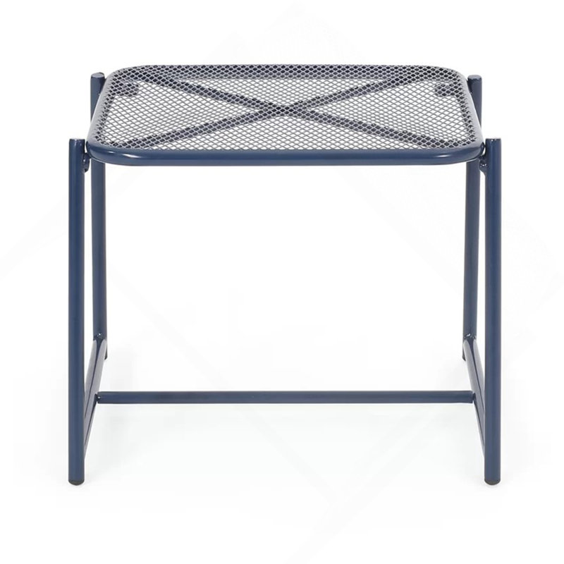 15.5"H SIDE TABLE, Navy