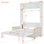 Lit escamotable double pleine grandeur avec coussin, blanc-1203779236-1203779237