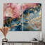Exploration des profondeurs de la géode rose I - art mural moderne sur toile-114713028-114713030-114713032