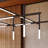 Labyrinth Dimmable LED Modern Linear Chandelier-86146240