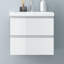 Cisbrough 500mm Single Bathroom Vanity with Drop In Resin Basin