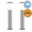 Bhuralal Brushed Stainless Steel Integrated LED Metal Bollard Light