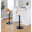 Tabouret de bar réglable Ciaran